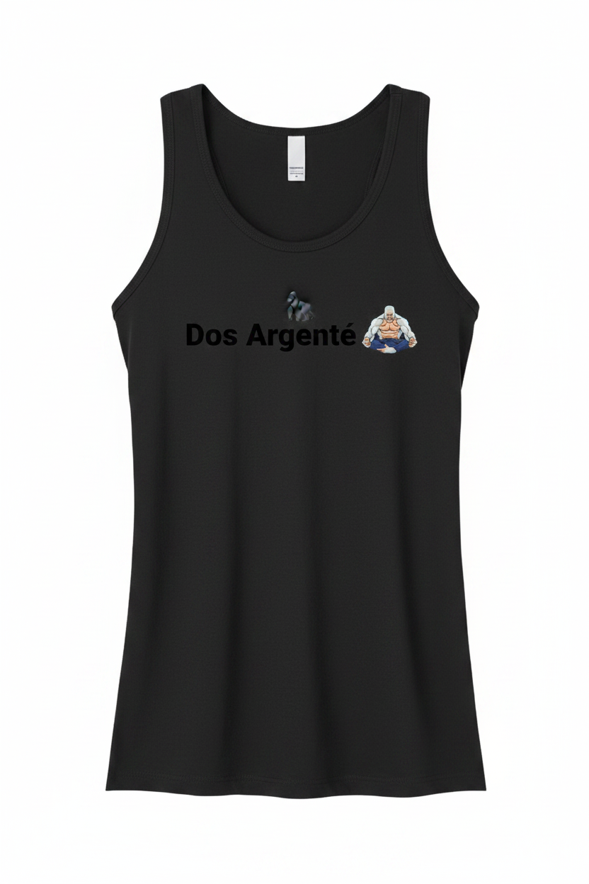 Débardeur noir Dos Argenté