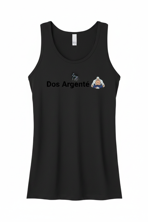 Débardeur noir Dos Argenté