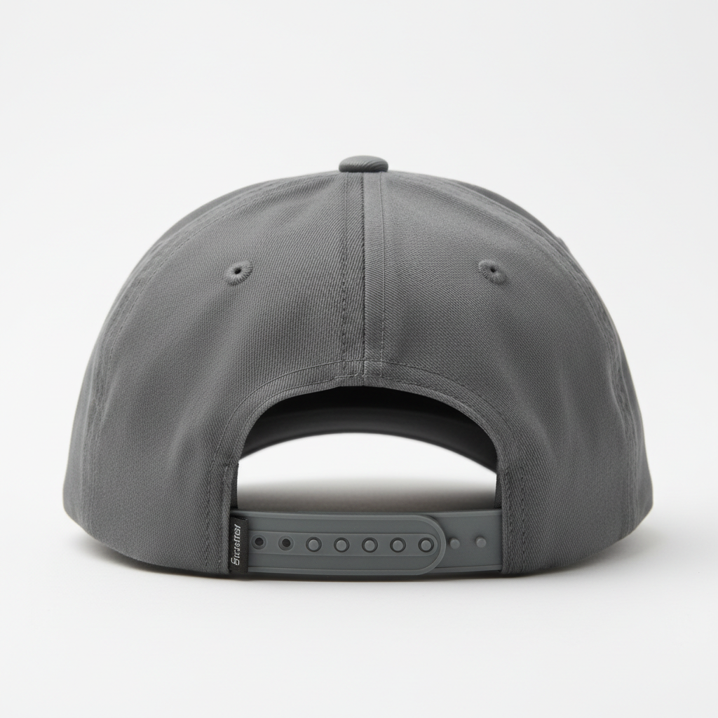 Casquette dos gris ajustable