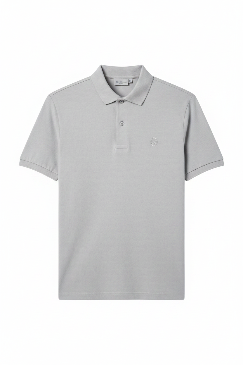 Polo gris Dos Argenté gorille miniature