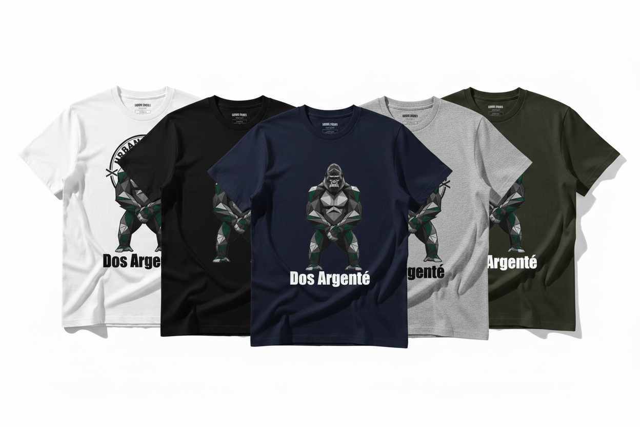 T-shirts Dos Argenté style Urban Jungle différentes couleurs